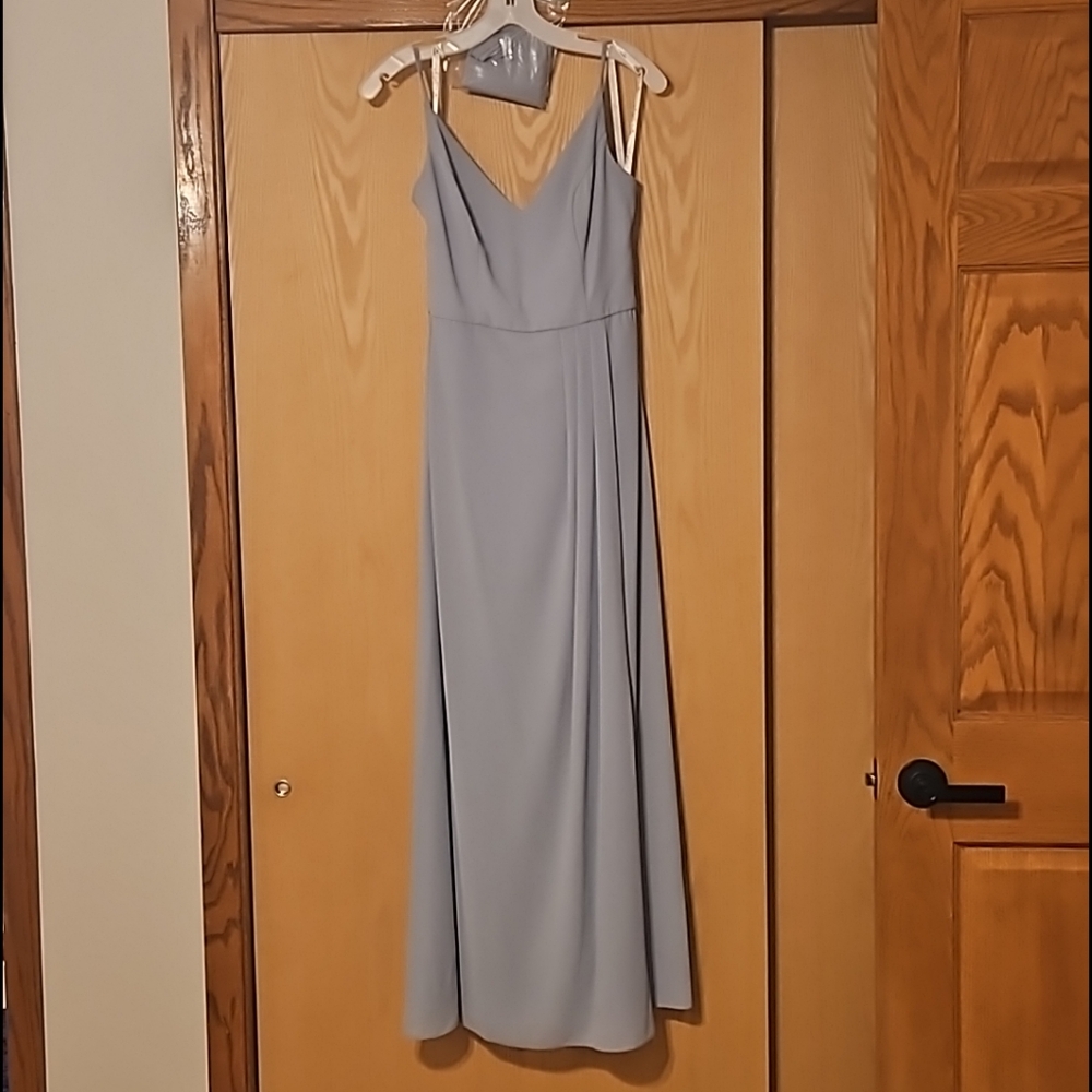 Dusty Blue Bridesmaid dress size 6
